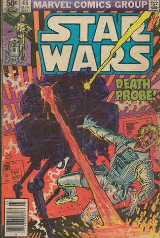 Star Wars #45 ORIGINAL Vintage 1981 Marvel Comics 