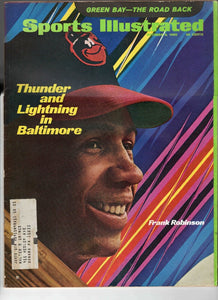 Oct 6 1969 Sports Illustrated Magazine Frank Robinson Orioles