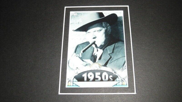 Orson Welles 11x17 Framed ORIGINAL Topps Card & Photo Display