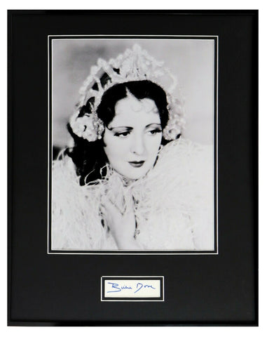 Billie Dove Signed Framed 16x20 Poster Photo Display