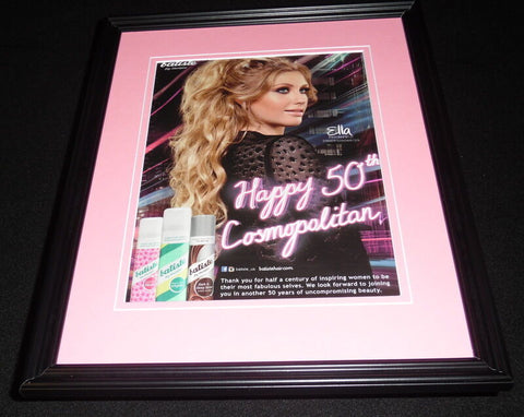 Ella Henderson 2015 Batiste Framed 11x14 ORIGINAL Advertisement