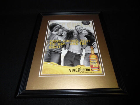 2001 Jose Cuervo Tequila Framed 11x14 ORIGINAL Vintage Advertisement