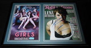 Lena Dunham Signed Framed 12x18 Photo Set AW Girls