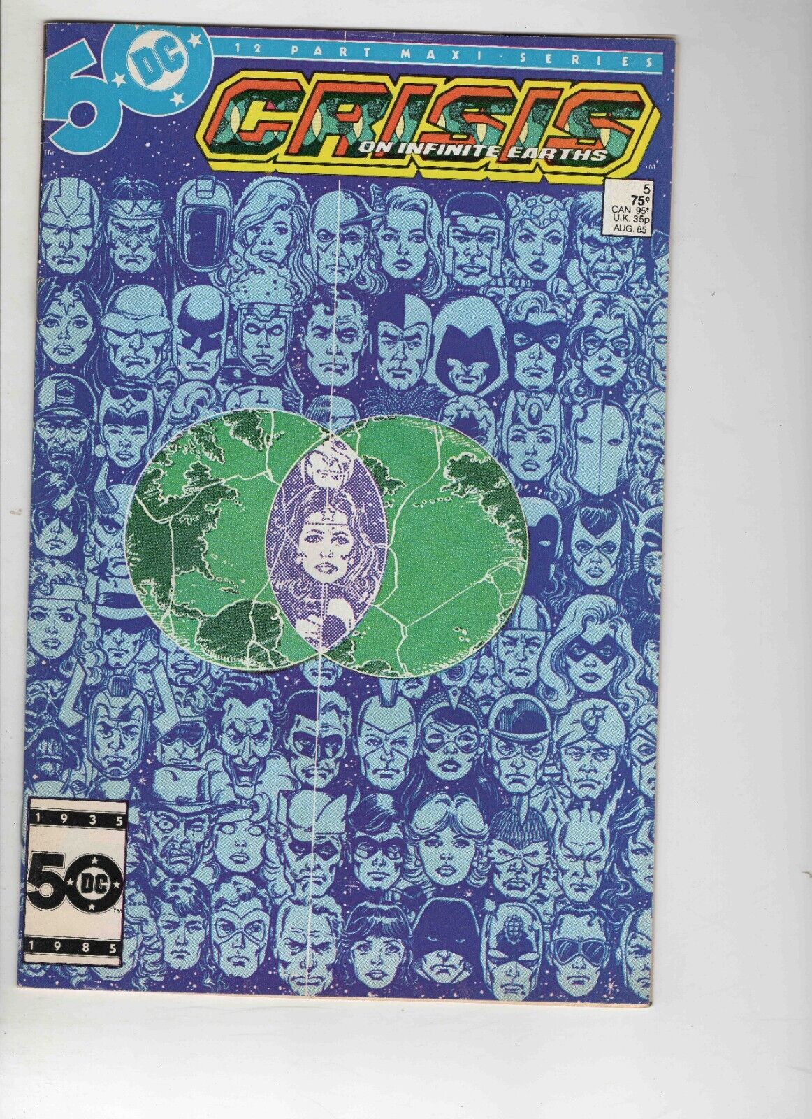 Crisis on Infinite Earths #5 1985 DC Comics