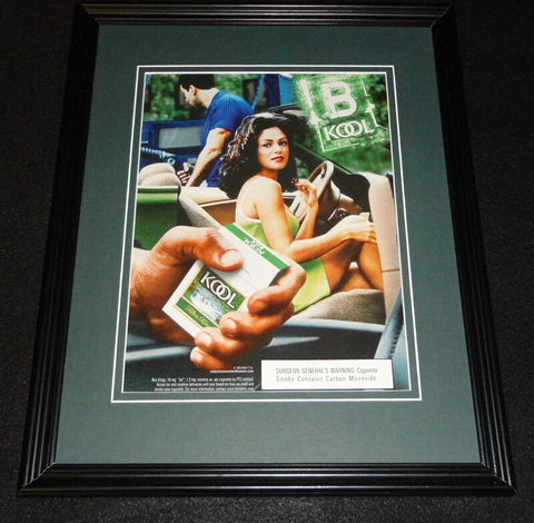 1998 Kool Cigarettes Framed 11x14 ORIGINAL Advertisement