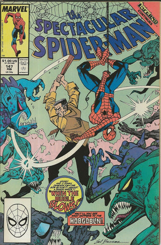 Spectacular Spider-Man #147 ORIGINAL Vintage 1989 Marvel Comics 