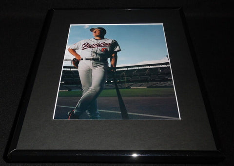 Cal Ripken On Deck Framed 11x14 Photo Display Orioles