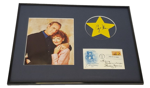 Coach ABC Cast Signed 16x20 Photo Display Craig T Nelson + Shelley Fabares