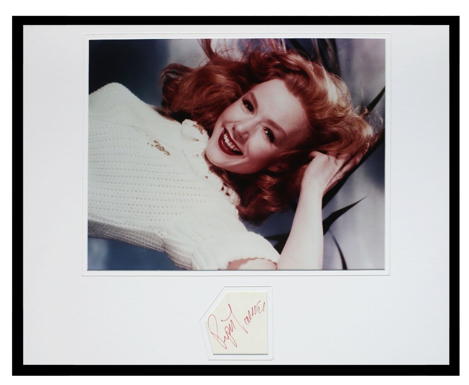 Piper Laurie Signed Framed 16x20 Photo Display