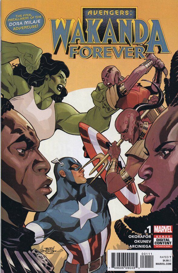 Wakanda Forever Avengers #1 2019 Marvel Comics 