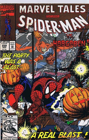 Marvel Tales #259 ORIGINAL Vintage 1992 Spider-Man Reprints ASM 249