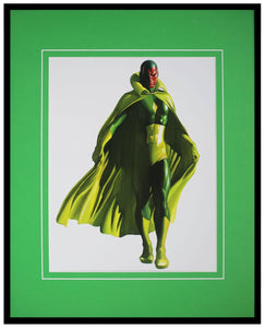 Vision Framed 16x20 Alex Ross Official Marvel Poster Display Avengers