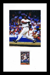 Cecil Fielder Signed Framed 11x17 Photo Display Tigers