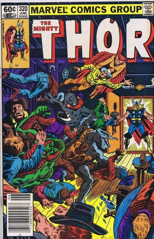 Thor #320 ORIGINAL Vintage 1982 Marvel Comics 