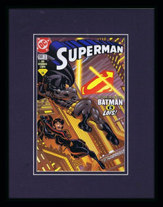 Superman #168 DC Framed 11x14 Repro Cover Display Batman & Lois