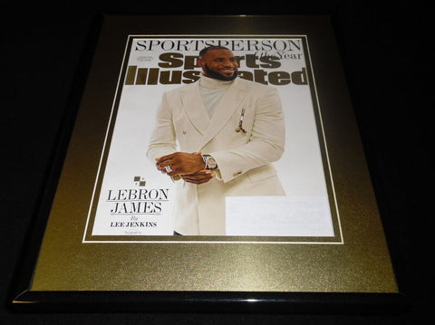 Lebron James Framed 11x14 ORIGINAL 2016 Sports Illustrated Cover Cavaliers