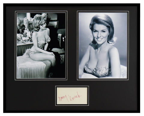 Nancy Kovack Signed Framed 16x20 Photo Display JSA 