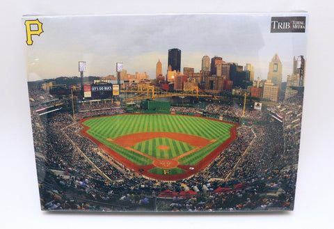 VINTAGE Pittsburgh Pirates PNC Park 9x12" Wrapped Canvas SGA