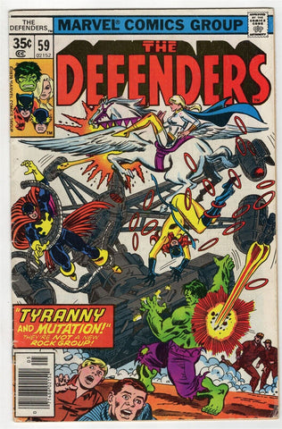 Defenders #59 ORIGINAL Vintage 1978 Marvel Comics 