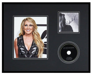 Lee Ann Womack Signed Framed 16x20 Photo & The Lonely Lonesome The Gone CD Set 