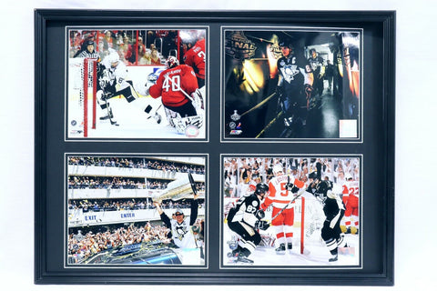 2009 Pittsburgh Penguins Framed 18x24 Photo Collage S Crosby Malkin