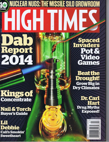 ORIGINAL Vintage Jully 2014 High Times Magazine #462