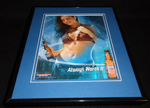 2006 Bud Light Beer Bikini Model Framed 11x14 ORIGINAL Advertisement