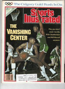 Feb 22 1988 Sports Illustrated Magazine Bill Russell Wilt Chamberlain