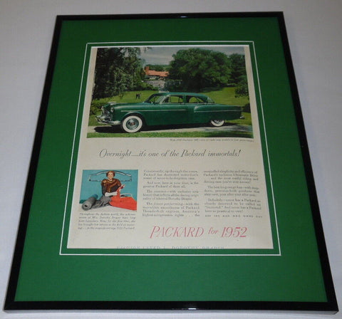 1952 Packard 300 Framed 11x14 ORIGINAL Vintage Advertisement