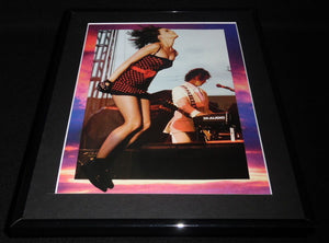 Katy Perry in concert wearing miniskirt Framed 11x14 Photo Display