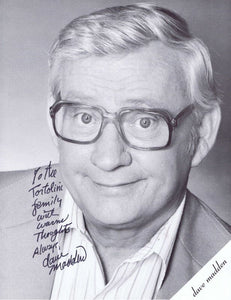 Dave Madden Signed 8x10 Promotional Photo Folder