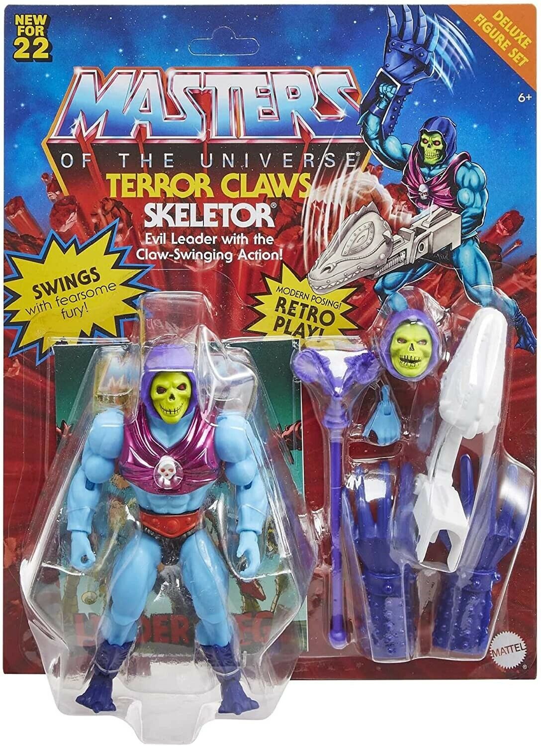 2022 Masters of the Universe Origins Terror Claw Skeletor Deluxe Action Figure