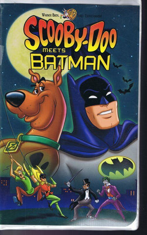 Scooby Doo Meets Batman VINTAGE VHS Cassette  