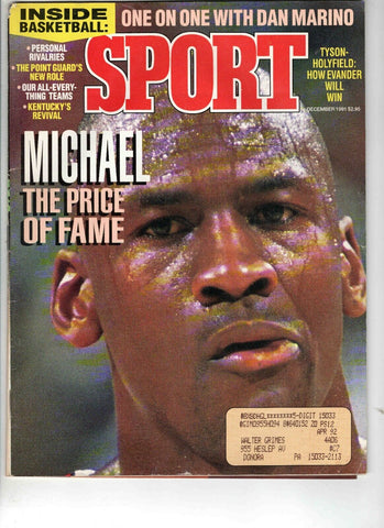 Apr 1992 Sport Magazine Michael Jordan Dan Marino