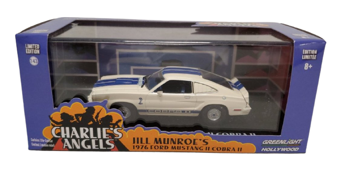 Charlie's Angels 1:43 Scale Jill Munroe '76 Ford Mustang Cobra II Diecast Car