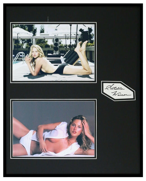 Estella Warren Signed Framed 16x20 Photo Set