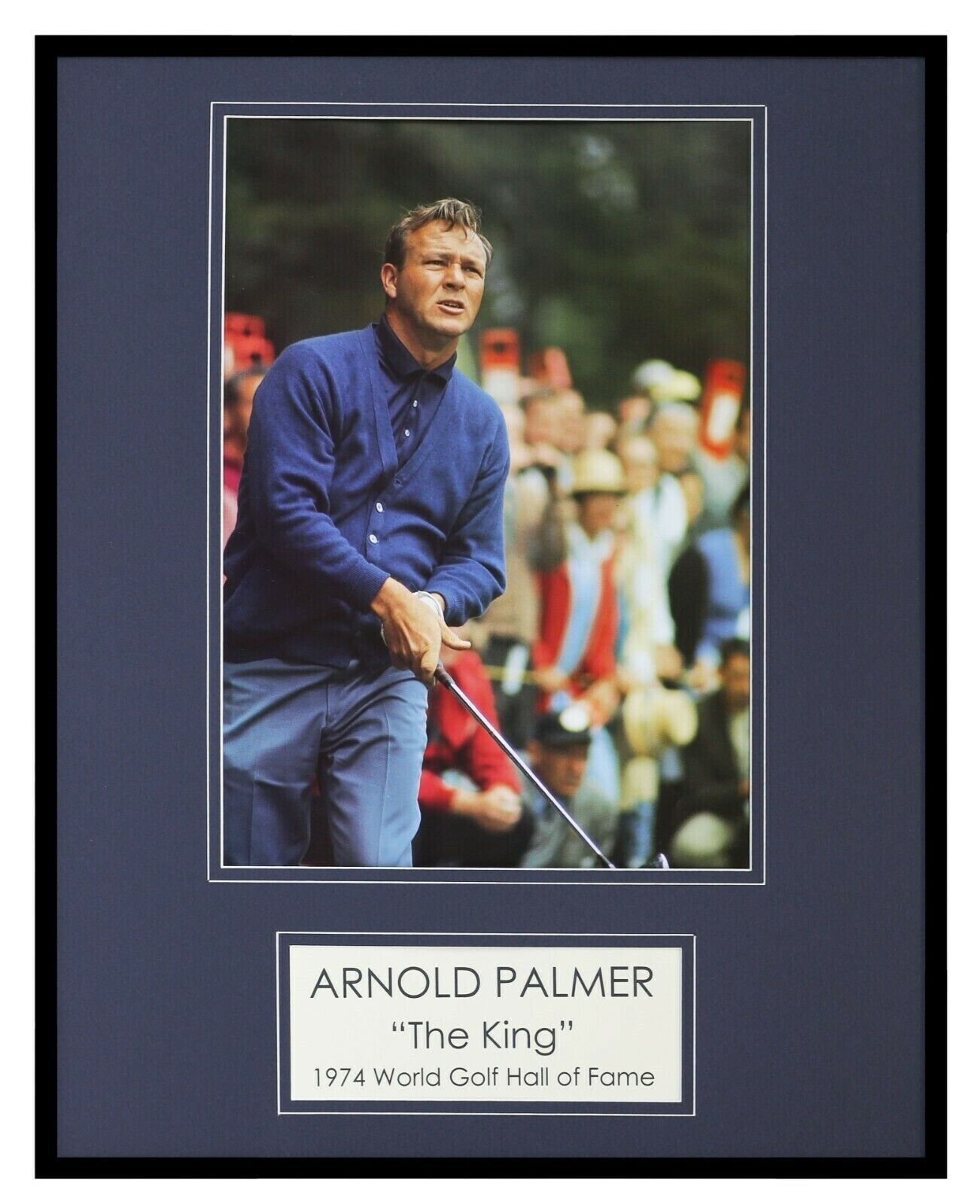 Arnold Palmer The King 16x20 Framed Photo Display 