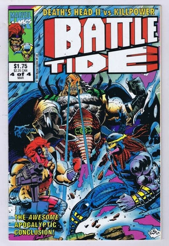 Battletide #4 ORIGINAL Vintage 1993 Marvel Comics