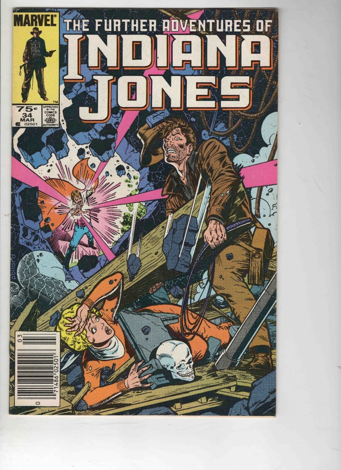 Further Adventures of Indiana Jones #34 1986 Marvel Comics