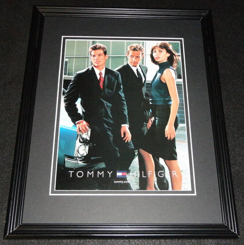 Vintage Tommy Hilfiger Clothing Framed 11x14 ORIGINAL Advertisement