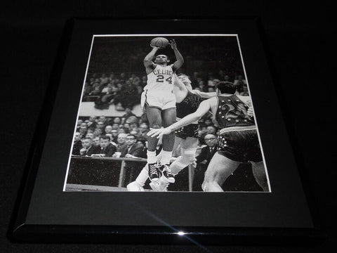 Sam Jones Framed 11x14 Photo Display Celtics