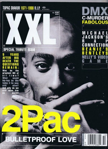 ORIGINAL Vintage October 2001 XXL Magazine 2Pac Tupac Shakur DMX