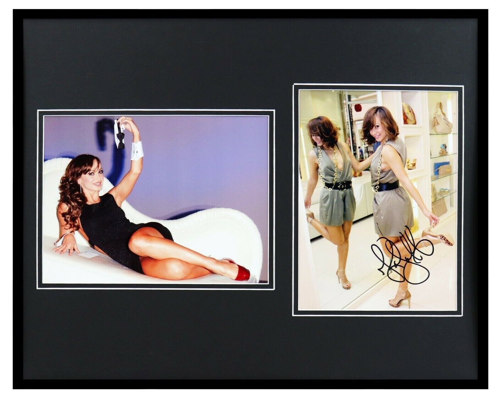 Karina Smirnoff Signed Framed 16x20 Photo Set Dancing With The Stars DWTS