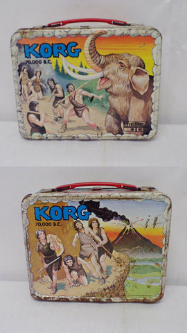 ORIGINAL Vintage 1975 Korg 70,000 BC Metal Lunch Box  