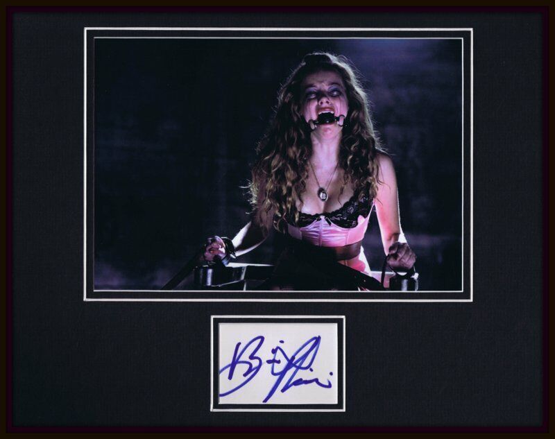 Bijou Phillips Signed Framed 11x14 Photo Display Hostel