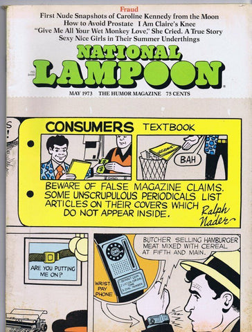 ORIGINAL Vintage National Lampoon Magazine May 1973