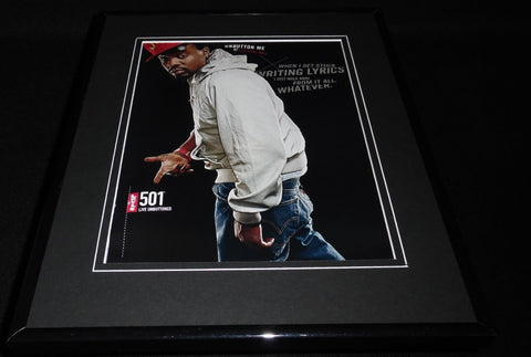 Wale 2008 Levi's 501 Jeans Framed 11x14 ORIGINAL Advertisement 