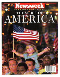 2001 Newsweek Sep 11 Spirit of America Magazine 9/11/01