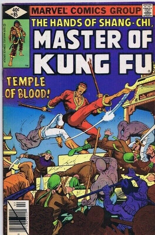 Master of Kung Fu #85 ORIGINAL Vintage 1979 Marvel Comics Shang Chi 