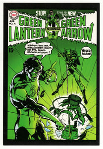 Green Lantern Green Arrow #76 4x5" Cover Postcard 2010 DC Comics